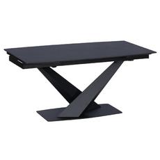 Трапезна маса ЛЕНА разтегателна- черна керамика