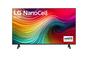 Телевизор LG 43NANO81T3A, 43' 4K HDR Smart Nano Cell TV, 3840x2160, DVB-T2/C/S2, AI Alpha 5 Gen7, HDR 10 PRO, webOS 24, ThinQ AI, WiFi, Clear Voice, AI Upscaling, Bluetooth, Hdmi, CI, LAN, AirPlay2, SPDIF, 2 Pole stand, Silver