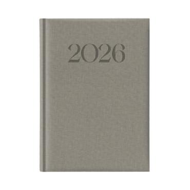 Календар - бележник BIELLA А5 сив