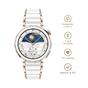 Часовник Huawei Watch GT5 Pro Jana-B29C, 1.32' Amoled 466x466, PPI 352, BT5.2, BLE/BR/EDR, 323mAh, 40-meter free diving, HUAWEI TruSense System, ECG analysis, Battery life up to 7 days, Compatible with iOS and Android devices, Ceramic