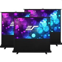 Екран Elite Screen F84XWH2, 84' (16:9),Kestrel Tab-Tension Floor-up CLR , 186 x 105 cm, MaxWhite, Black