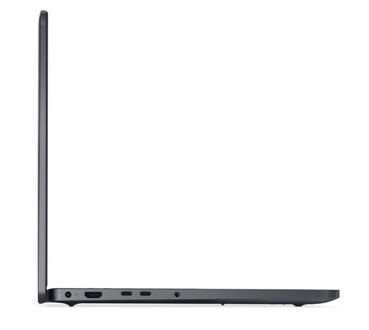 Лаптоп Dell Pro 16 PC16250, Intel 5 120U (10 cores, up to 5.0 GHz), 16' FHD+(1920x1200) 300nits AG, 16 GB: 1x16 GB, DDR5, 5600 MT/s, 512 GB SSD, Intel Graphics, FHD HDR IR Cam and Mic, Wi-Fi 6E, FPR, Backlit Kb, Win11 Pro, Magnetite, 3Y PS