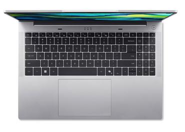 Лаптоп Acer Aspire Lite 16, AL16-52P-50A8, i5 1334U (up to 4.60GHz, 12MB), 16' WUXGA (1920 x 1200)IPS, 1*16GB DDR5 4800MHz (1 slot free), 512GB PCIe NVMe SSD, Intel Iris Xe Graphics, 2.0MP FHD Cam, Wi-Fi 6AX201+BT 5.1, No OS, Silver