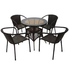 Ратанов комплект кафяв ВЕСЕЛА V