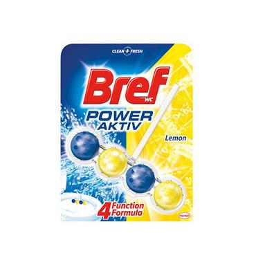 Bref Ароматизатор за тоалетна Power Aktiv, лимон, 50 g