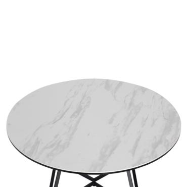 Холна маса ВИДЕЛИНА- бял керамичен плот