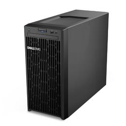 Сървър Dell PowerEdge T150, Chassis 4 x 3.5', Intel Xeon E-2314 (8M Cache, 2.8GHz), 8GB (1x8GB) 3200MHz UDIMM ECC, 1x 1TB SATA (7.2k rpm) 3.5', Broadcom 5720 Dual Port, No Raid Controller (Software RAID S150), iDRAC9 Basic 15G, 3Y Basic Onsite