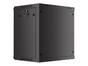 Комуникационен шкаф Lanberg rack cabinet 19' wall-mount 12U/600x450 with perforated door black (flat pack)
