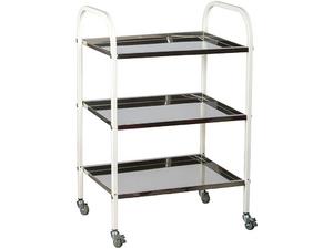 Манипулационна количка PMT MDSP 3N- сглобена, снимана в цял ръст, количката е съставена от три плота