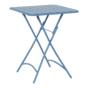 Сгъваема градинска маса РУБИНА- син цвят