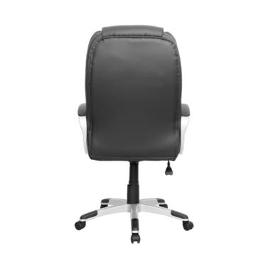 Директорски стол АЛЕКСАНДЪР-снимка отзад, сива база