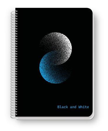 Тетрадка със спирала А4 Exclusive dots 80 л PP корица