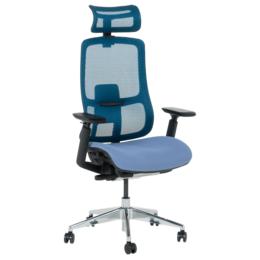 Работен стол ПАРИС- син цвят