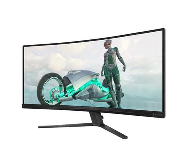 Монитор Philips 34M2C3500L, 34' Curved 1500R VA WLED, 3440x1440@180Hz, 1ms GtG, 0.5ms MPRT, 300cd m/2, 3000:1, Mega Infinity DCR, Adaptive Sync, FlickerFree, Low Blue Light, Tilt, 2xHDMI, DP