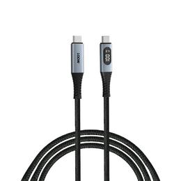 Кабел Verbatim Sync & Charge USB C to USB C 100W Display 120 cm