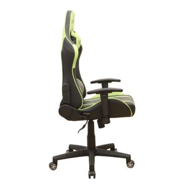 Геймърски стол ТИТАН-снимка отстрани, редулируеми подлакътници