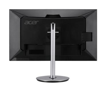 Монитор Acer Vero CB322QUEsmiiprx, 31.5'' QHD (2560x1440) ZeroFrame IPS 100Hz, 1ms (VRB), 350nits, 100M:1, 2xHDMI, DP1.2, Speakers 2*2W, Audio out, HDR10, Adaptive Sync, Remote, Vesa, BlueLightShield Pro, TUV Eyesafe2.0, Energy Class C, TCO, Silver, 3Y