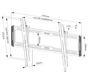 Стойка Neomounts by Newstar Screen Wall Mount (tilt, VESA 600x400)