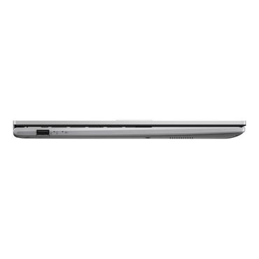 Лаптоп Asus Vivobook X1504VA-BQ2910, Intel 5 120U 1.4 GHz (12MB Cache, up to 5.0 GHz, 10 cores, 12 Threads), 15.6' FHD,(1920x1080),16GB DDR4, SSD 1TB,Backlit Chiclet Keyboard, No OS, Cool Silver