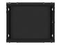 Комуникационен шкаф Lanberg rack cabinet 19' wall-mount 9U/600x450 for self-assembly with metal door  black (flat pack)