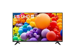 Телевизор LG 55UT73003LA, 55' 4K UltraHD TV 4K (3840 x 2160), DVB-T2/C/S2, webOS 24 Smart TV, ThinQ AI, Alpha 5 AI 4K Gen7, WiFi, HDR10, ALLM/HGiG, AI Upscaling, AI Sound(Virtual 9.1.2 Up-mix), AirPlay, Quick Card, HDMI eARC, CI, LAN, USB, Bluetooth, 2 Po