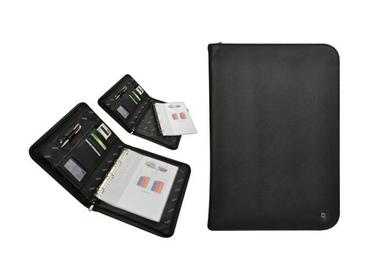 Папка конферентна с цип и 4 ринга