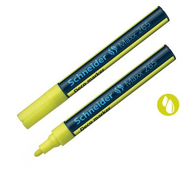 2 броя маркер тебешир Schneider Maxx 265 жълт