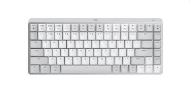 Клавиатура Logitech MX Mechanical Mini for Mac Minimalist Wireless Illuminated Keyboard - PALE GREY - US INT'L - EMEA