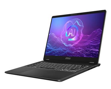 Лаптоп MSI Prestige 14 AI+ Evo C2VMG, Intel Core Ultra 9 288V (8C/8T, Up to 5.1 GHz 12MB), 14' 16:10 2.8K (2880x1800) OLED, 120Hz, Intel Arc Graphics 140V 2.05 GHz, 120 TOPS, 32GB LPDDR5x-8533, 1TB PCIe Gen4x4 SSD, Intel Killer Wi-Fi 7, BT v5.4, Windows 1