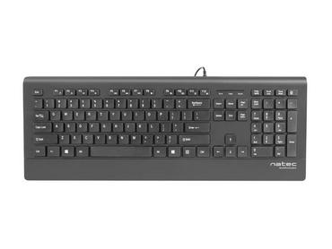 Клавиатура Natec Keyboard Barracuda SLIM US Layout Black