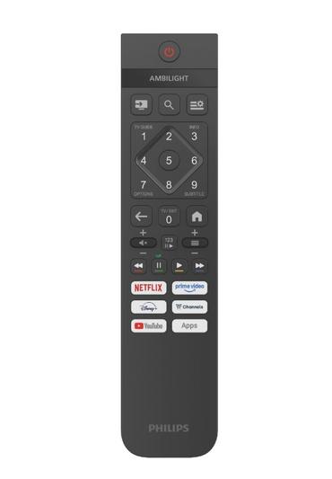 Телевизор Philips 50PUS7000/12, 50' 4K UHD DLED, 3840 x 2160, DVB-T/T2/T2-HD/C/S/S2, Pixel Precise Ultra HD, HDR+, HLG, Titan OS, Dolby Atmos, 3*HDMI, VRR, 2*USB, 802.11ac, BT 5.2, 20W RMS, Black