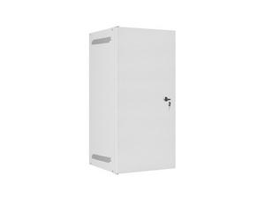 Комуникационен шкаф Lanberg rack cabinet 10' wall-mount 12U/280x310 for self-assembly with metal door grey (flat pack)