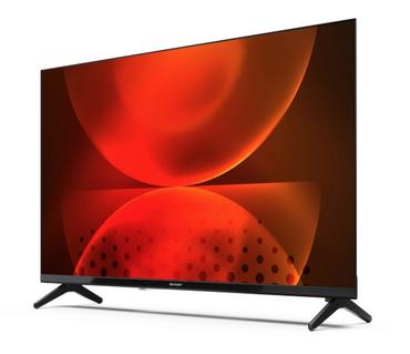 Телевизор Sharp 32FH2EA, 32' LED Android TV, HD 1366x768, Frameless, DVB-T/T2/C/S/S2, Active Motion 400, 1 000 000:1, Speaker 2x8W, Dolby Digital, Google Assistant, Chromecast Built-in, 3xHDMI, Video/Audio input (3 x RCA), CI+, USB, Wi-Fi, Bluetooth, LAN,