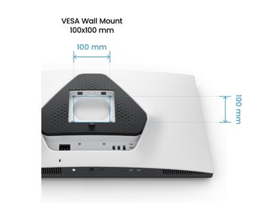 Монитор BenQ MOBIUZ EX271Q 27', IPS, 180Hz, 1ms, 2560x1440 2K QHD, HDR400, Gaming Monitor, Color Vibrance, Light Tuner, FreeSync Premium, KVM, Console Mode, B.I.+, LBL, 400 nits, 1000:1, HDMI, DP, USB C wDP alt. 65W PD, Speaker 2.5W x2,  6kg. WHITE