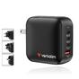 Зарядно устройство Verbatim Mini GaN Charger 100W 4 Port US plug with EU and UK adaptors