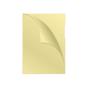Джоб за документи L образен матиран 120 микр 100 бр- жълт