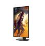 Монитор AOC Q25G4SR, 24.5' IPS WLED, 2560x1440@300Hz, 1ms GtG, 0.3ms MPRT, 400cd m/2, 1000:1, 80M:1, Adaptive Sync, FlickerFree, Low Blue Light, 2Wx2, Tilt, Height Adjust, Pivot, Swivel, 2xHDMI, DP