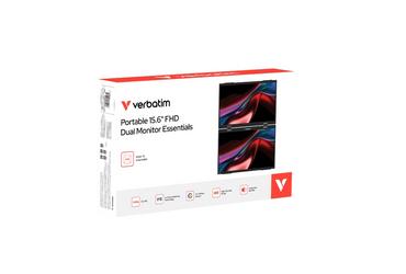 Монитор Verbatim Portable 15.6' Dual Monitor Essentials