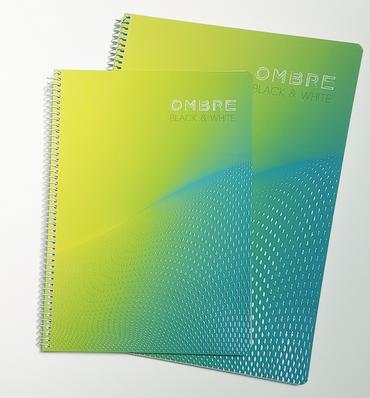 Тетрадка спирала А5 Ombre 105 л