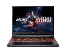 Лаптоп Acer Nitro V16, Intel  Core 7 240H(10C/16T, up to 5.20 GHz, 24MB),16' WQXGA (2560X1600) IPS 180Hz, 16GB DDR5, (1 slot free), 1024GB PCIe NVMe SSD, RTX 5060 8GB GDDR7  572 AI TOPS, WiFi 6, BT.5.2, HD Cam, Micro SD card, KB Backlit, Linux, Shale Blac