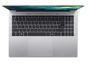 Лаптоп Acer Aspire Lite 16, AL16-52P-50A8, i5 1334U (up to 4.60GHz, 12MB), 16' WUXGA (1920 x 1200)IPS, 1*16GB DDR5 4800MHz (1 slot free), 512GB PCIe NVMe SSD, Intel Iris Xe Graphics, 2.0MP FHD Cam, Wi-Fi 6AX201+BT 5.1, No OS, Silver