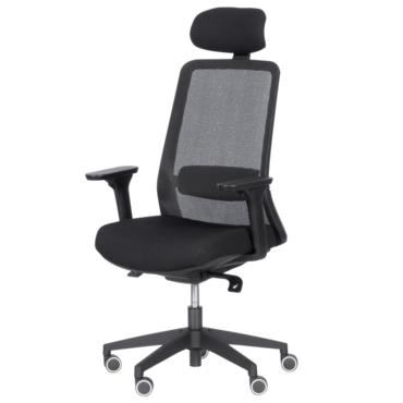 Директорски стол АЛЕКСИ- снимка отпред, ергономичен