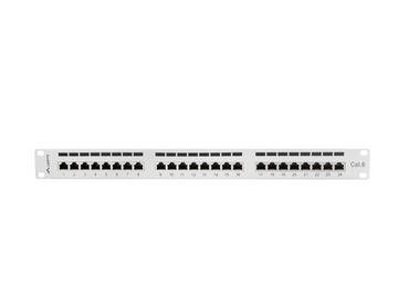 Пач панел Lanberg patch panel 24 port 1U CAT.6 shielded, grey