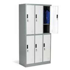 Метален гардероб BTL KL- с 6 отделения