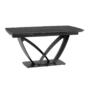 Трапезна маса ТЕМИРА разтегателна- черен цвят