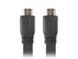 Кабел Lanberg HDMI M/M V2.0 cable 1.8m, 4K flat, black