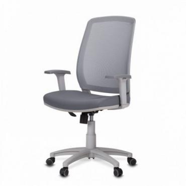 Работен стол COBI сив-снимка отстрани