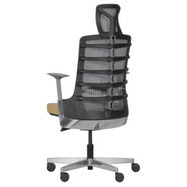 Директорски стол АЛЦЕК- ергономичен гръб