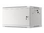 Комуникационен шкаф Lanberg rack cabinet 19' wall-mount 6U/600x450 for self-assembly with metal door grey (flat pack)