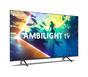 Телевизор Philips 65PUS8010/12, 65' 4K UHD LED, 3840x2160p, DVB-T/T2/T2-HD/C/S/S2, 60Hz, Ambilight 3, Pixel Precise UHD, HDR+, Titan OS, Dolby Atmos & DTS:X, 3*HDMI, 2*USB, VRR, 802.11ac, BT 5.2, 20W RMS, Black